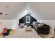 Cozy bonus room featuring plush carpeting, recessed lighting, and unique architecture at 7250 Hunters Branch Dr, Atlanta, GA 30328