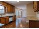 Bright dining area with hardwood floors, large windows, and a closet at 110 Fox Meadow Dr, Covington, GA 30016