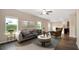 Cozy living room with modern furnishings and natural light at 117 Oliver Dr, Locust Grove, GA 30248