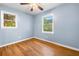 Bedroom with ceiling fan and natural light at 414 Landers Sw Dr, Mableton, GA 30126