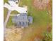 Aerial view of the house showing the roof and large yard at 935 Old Loganville Rd, Loganville, GA 30052