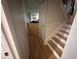 Hallway leading to staircase and doorway to the main living area at 1425 Parkmont Dr, Roswell, GA 30076