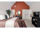 Comfortable bedroom with vaulted ceiling and stylish accents, plenty of natural light at 1771 Silvergrass Ln, Grayson, GA 30017
