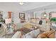 Spacious living room with vaulted ceilings, neutral decor and an abundance of natural light at 1771 Silvergrass Ln, Grayson, GA 30017
