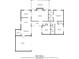 Detailed floor plan showcasing the layout of the home, including living spaces, bedrooms, and bathrooms at 235 Trailmore Ct, Roswell, GA 30076