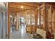 Spacious unfinished basement with exposed wood framework, ready to be customized at 201 Beacon Cv, Canton, GA 30114