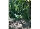 Private and natural backyard with lush greenery and trees at 3117 Reeves Se St, Smyrna, GA 30080