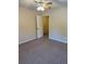 Bedroom with a carpeted floor and view of the hallway at 3117 Reeves Se St, Smyrna, GA 30080