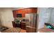Well-equipped kitchen featuring stainless steel appliances and granite countertops at 5719 Singlebriar Ct, Norcross, GA 30093