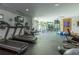Well-equipped fitness center with treadmills, weights, and ample space for a complete workout routine at 700 Park Regency Ne Pl # 703, Atlanta, GA 30326