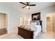 Bedroom featuring decorative wall art and walk-in closet at 164 Inwood Walk, Woodstock, GA 30188
