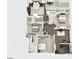 A detailed floor plan of the third floor of the home at 164 Inwood Walk, Woodstock, GA 30188