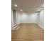 Large finished basement with hardwood floors, recessed lighting, and closet space at 271 Brooks Rackley Rd, Dallas, GA 30157