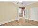 Inviting bedroom with wood flooring, neutral paint, and large window at 271 Brooks Rackley Rd, Dallas, GA 30157