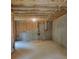 Unfinished basement with exposed beams and concrete walls and plumbing at 558 Fairview Oak Pl, Dallas, GA 30157