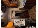 Kitchen with damaged walls and cabinets, showcasing appliances and structural issues at 1934 Apache Se Trl, Atlanta, GA 30316