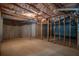 Spacious unfinished basement with exposed ceiling at 7071 Glen Cove Ln, Stone Mountain, GA 30087