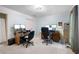 Functional bedroom converted into an office at 735 Wood Valley Trce, Roswell, GA 30076