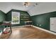 Bonus room with hardwood floors, neutral-colored walls, and natural light at 41 Spring Nw Ln, Atlanta, GA 30314