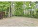 Spacious backyard with a natural landscape, offering privacy and room for recreation at 6230 Lillie Ln, Cumming, GA 30040