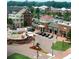 View of the upscale Market Village featuring a central fountain and boutique-style storefronts at 4096 Vinings Mill Se Trl, Smyrna, GA 30080