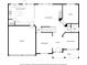 First floor layout including a living room, kitchen, office, dining area, foyer, sitting room and porch at 5828 Paliser Trce, Sugar Hill, GA 30518