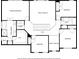 Upstairs layout includes the primary bedroom, laundry, walk-in closet, and additional bedrooms and bathrooms at 5828 Paliser Trce, Sugar Hill, GA 30518