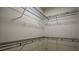 Walk-in closet with metal shelving at 5640 Redan Cir, Stone Mountain, GA 30088