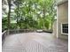 Large backyard deck with built-in seating, perfect for outdoor entertaining at 2872 Bentwood Dr, Marietta, GA 30062