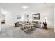 Stylish living room featuring neutral tones, plush seating, and an open layout at 6 Stonebridge Se Ct, Cartersville, GA 30121