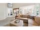 Bright living room featuring a neutral palette, plush seating, and an open floor plan at 6 Stonebridge Se Ct, Cartersville, GA 30121