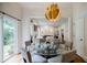 Dining room with views to the living room and backyard at 663 Clifton Ne Rd, Atlanta, GA 30307