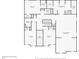 Second floor plan of the home at 5445 Whisper Ct, Cumming, GA 30028