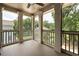 Screened porch with views of the surrounding yard at 2876 White Oak Dr, Decatur, GA 30032