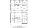 Combined floorplans of the main level and basement that shows room dimensions at 2582 Springdale Sw Rd, Atlanta, GA 30315