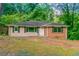 Charming ranch-style house with brick accents and a lush, green surrounding landscape at 2582 Springdale Sw Rd, Atlanta, GA 30315