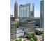 Modern high-rise building with glass facade and views of surrounding cityscape at 45 Ivan Allen Jr Nw Blvd # 2505, Atlanta, GA 30308