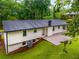 Aerial view of the property showcasing its location in a lush, green neighborhood at 3536 Redwine Ct, Atlanta, GA 30344