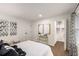 Clean bedroom design featuring modern decor, ample closet space, and natural light at 3536 Redwine Ct, Atlanta, GA 30344