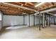 Large unfinished basement with exposed ductwork, ready for renovation at 1215 Vista Leaf Dr, Decatur, GA 30033