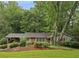 Charming single-story brick home with a covered carport and lush landscaping at 1215 Vista Leaf Dr, Decatur, GA 30033