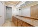 Bathroom features a long marble countertop and cabinets below at 286 Hilton Way Way, Canton, GA 30114