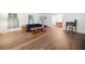 Open-concept living room featuring hardwood floors, and a view to the dining room at 286 Hilton Way Way, Canton, GA 30114