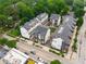 Aerial view displays contemporary townhomes with manicured landscapes, inviting courtyards, and convenient neighborhood access at 2347 Hosea L Williams Ne Dr # 11, Atlanta, GA 30317