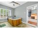 Relax in your own personal hot tub in this enclosed room at 2058 Sewanee Ct, Villa Rica, GA 30180