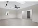 Large recreation room with carpet, ceiling fan, and a window at 2058 Sewanee Ct, Villa Rica, GA 30180