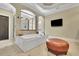 Tranquil bathroom featuring a soaking tub, a separate tiled shower, and modern fixtures at 2450 Weber Heights Way, Buford, GA 30519