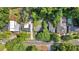 Aerial view showing the property's location relative to the surrounding neighborhood at 251 Beverly Ne Rd, Atlanta, GA 30309