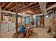 Unfinished basement with washing machine, exposed ducts, and concrete floor at 251 Beverly Ne Rd, Atlanta, GA 30309