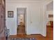 Traditional entryway with hardwood floors, fresh paint, and multiple doorways at 251 Beverly Ne Rd, Atlanta, GA 30309